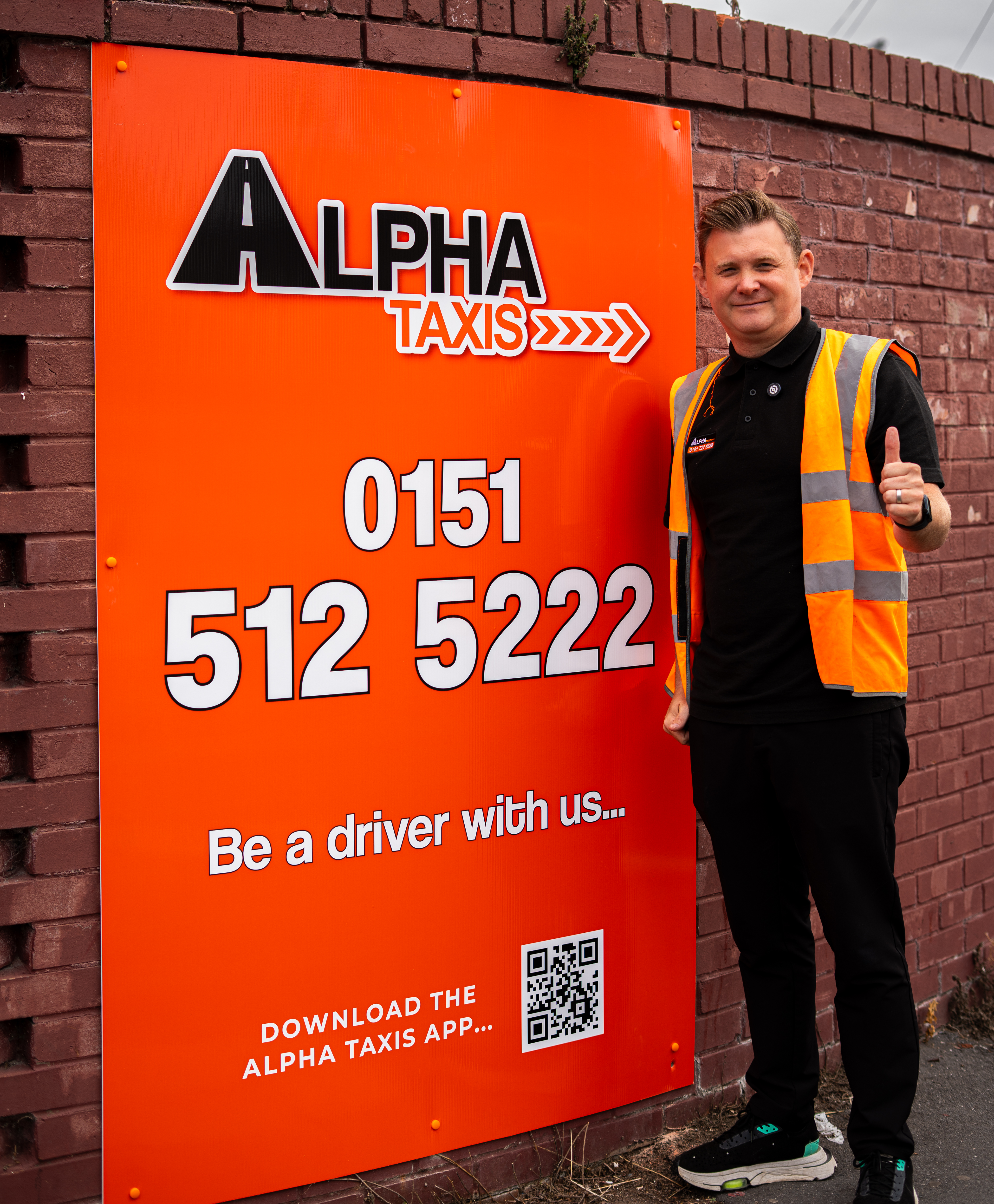 Be a driver with Alpha Taxis